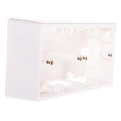 SISTENA LIFE Puszka natynkowa podówjna arctic 771097