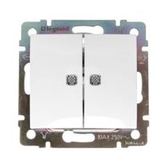 VALENA Łącznik świecznikowy biały 774213