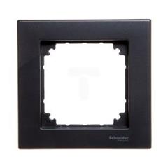 Merten System M Ramka pojedyncza pozioma i pionowa antracyt MTN486114