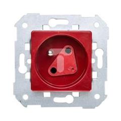 Simon 82 Gniazdo pojedyncze DATA z/u 16A IP20 z kluczem uprawniającym czerwone 27469-58 TSI-27469-58