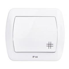 Simon Akord Łącznik hermetyczny krzyżowy IP44 biały AW7B/11 WMAL-370xxx-1012