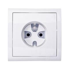 Simon Classic Gniazdo pojedyncze DATA z/u 16A IP20 z kluczem uprawniającym białe MGD1/11 WMCW-11111x-1011