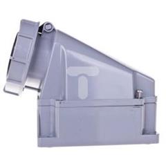 Gniazdo stałe 5P 63A 500V czarne IP67 135-7