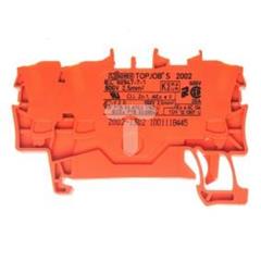 Złączka szynowa 3-przewodowa 2,5mm2 pomarańczowa 2002-1302 TOPJOBS