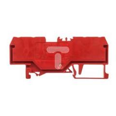 Złączka szynowa 4-przewodowa 2,5mm2 czerwona 280-830 