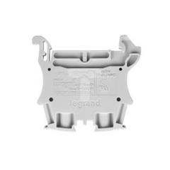 Złączka szynowa 2-przewodowa 6mm2 szara 037162