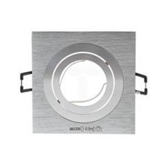 Oprawa punktowa 1x50W GX5,3 IIIkl. 12V IP20 SEIDY CT-DTL50-AL kwadrat 18281
