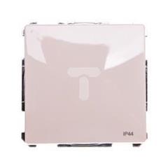 Merten Gniazdo pojedyncze kremowy z/u 16A IP44 MTN2614-4044