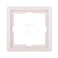 Merten Ramka pojedyncza tworzywo Poziomy i pionowy kremowy MTN481144