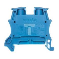 Złączka szynowa 2-przewodowa 10mm2 niebieska 037103