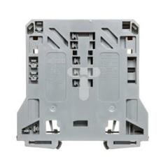 Złączka szynowa 2-przewodowa 50mm2 szara 285-150