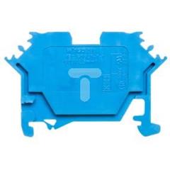 Złączka szynowa 2-przewodowa 2,5mm2 niebieska 280-602 