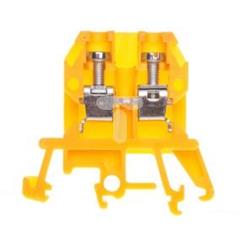 Złączka szynowa 2-przewodowa 4mm2 żółta ZUG-G 4 YL R34RR-01010100801