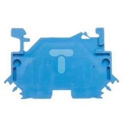 Złączka szynowa 2-przewodowa 4mm2 niebieska 281-604 