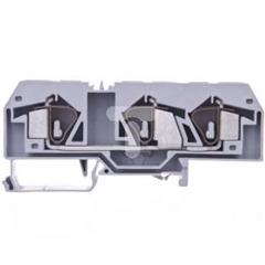 Złączka szynowa 3-przewodowa 16mm2 szara 283-671