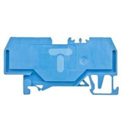 Złączka szynowa 3-przewodowa 1,5mm2 niebieska 279-684 