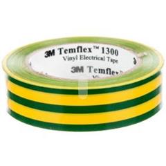 Taśma izolacyjna 15x 10m zielono-żółta PVC Temflex 1300 XA003857126