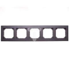 Merten System M Ramka pięciokrotna pozioma i pionowa antracyt MTN486514