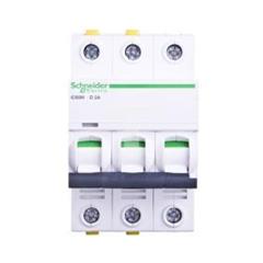 Wyłącznik nadprądowy 3P D 2A 6kA AC iC60N A9F05302