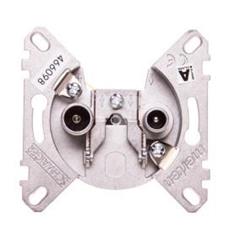 Merten System M Wkład gniazda antenowego RTV przelotowego MTN46609