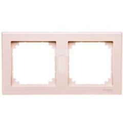 Merten System M Ramka podwójna pozioma i pionowa kremowa MTN478244