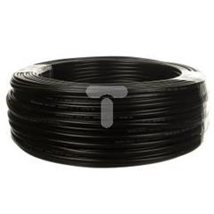 Przewód płaski H03VVH2-F (OMYp) 2x1,5 czarny /100m/