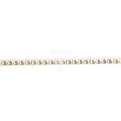 Oznacznik przewodów OMP-2/5 biały E04ZP-01010200601