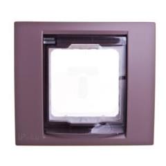 Unica Plus Ramka pojedyncza IP44 róż wrzosowy MGU61.002.876