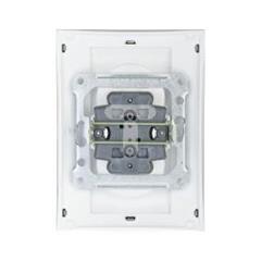 Unica Plus Gniazdo podwójne z/u z przesłoną umbra kakakaowa MGU63.069.871