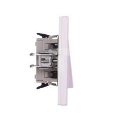 ASFORA Łącznik pojedynczy biały EPH0100121