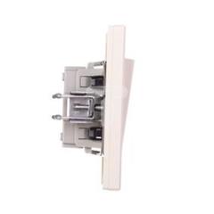 ASFORA Łącznik pojedynczy zaciski śrubowe kremowy EPH0100323