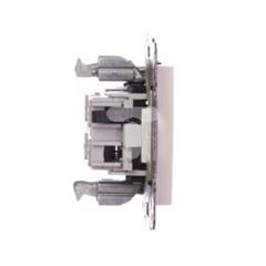 ASFORA Łącznik pojedynczy bez ramki kremowy EPH0101423