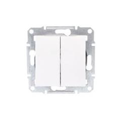 ASFORA Łącznik świecznikowy bez ramki biały EPH0301421