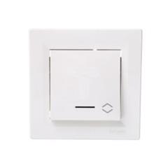 ASFORA Łącznik schodowy z podświetleniem zaciski śrubowe kremowy EPH1500323