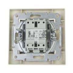 ASFORA Przycisk z podświetleniem zaciski śrubowe kremowy EPH1600323