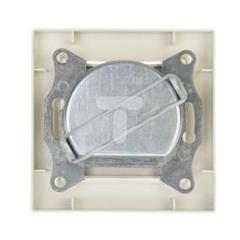 ASFORA Gniazdo antenowe TV-SAT przelotowe 8dB kremowe EPH3400323