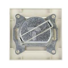 ASFORA Gniazdo antenowe RTV-SAT przelotowe 8dB kremowe EPH3500323