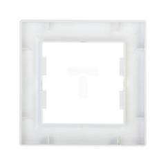 ASFORA Ramka pojedyncza biała EPH5800121