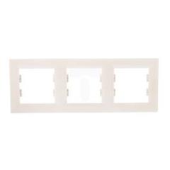 ASFORA Ramka potrójna pozioma kremowa EPH5800323