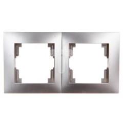 CARLA Ramka podwójna srebrna 1772-06
