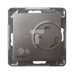 IMPRESJA Regulator temperatury 230V 5-40°C IP20 tytan RTP-1Y/m/23