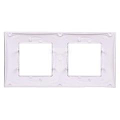 Unica Plus Ramka podwójna pozioma umbra kakaowa MGU6.004.871