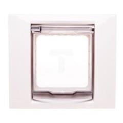 Unica Plus Ramka pojedyncza IP44 piaskowy MGU61.002.25