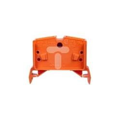 Złączka szynowa 4-przewodowa 2,5mm2 pomarańczowa 264-736 