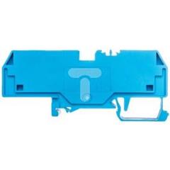 Złączka szynowa 3-przewodowa 6mm2 niebieska 282-684 