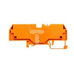 Złączka szynowa 3-przewodowa 6mm2 pomarańczowa 282-682 