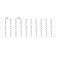 Oznaczniki Mini-WSB 10x 41-50 biały 248-506 /5szt./