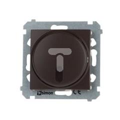 Simon 54 Ściemniacz naciskowy zdalnie sterowany 20–500W brąz mat DS13T.01/46 WMDS-007x0x-046