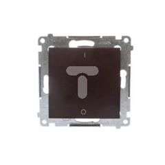 Simon 54 Łącznik dwubiegunowy brąz mat DW2.01/46 WMDL-020xxx-046