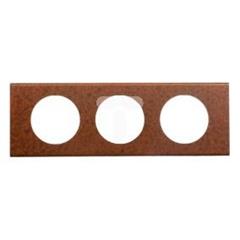 CELIANE Ramka potrójna pozioma/pionowa żelazo oksydowane 069263